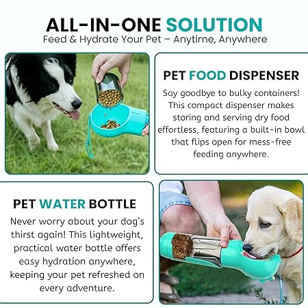 3 in 1 Portable Pet Bottle