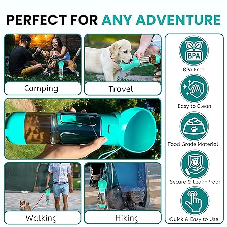 3 in 1 Portable Pet Bottle