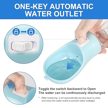 4 in 1 Portable Pet Bottle