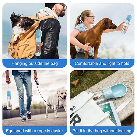 4 in 1 Portable Pet Bottle
