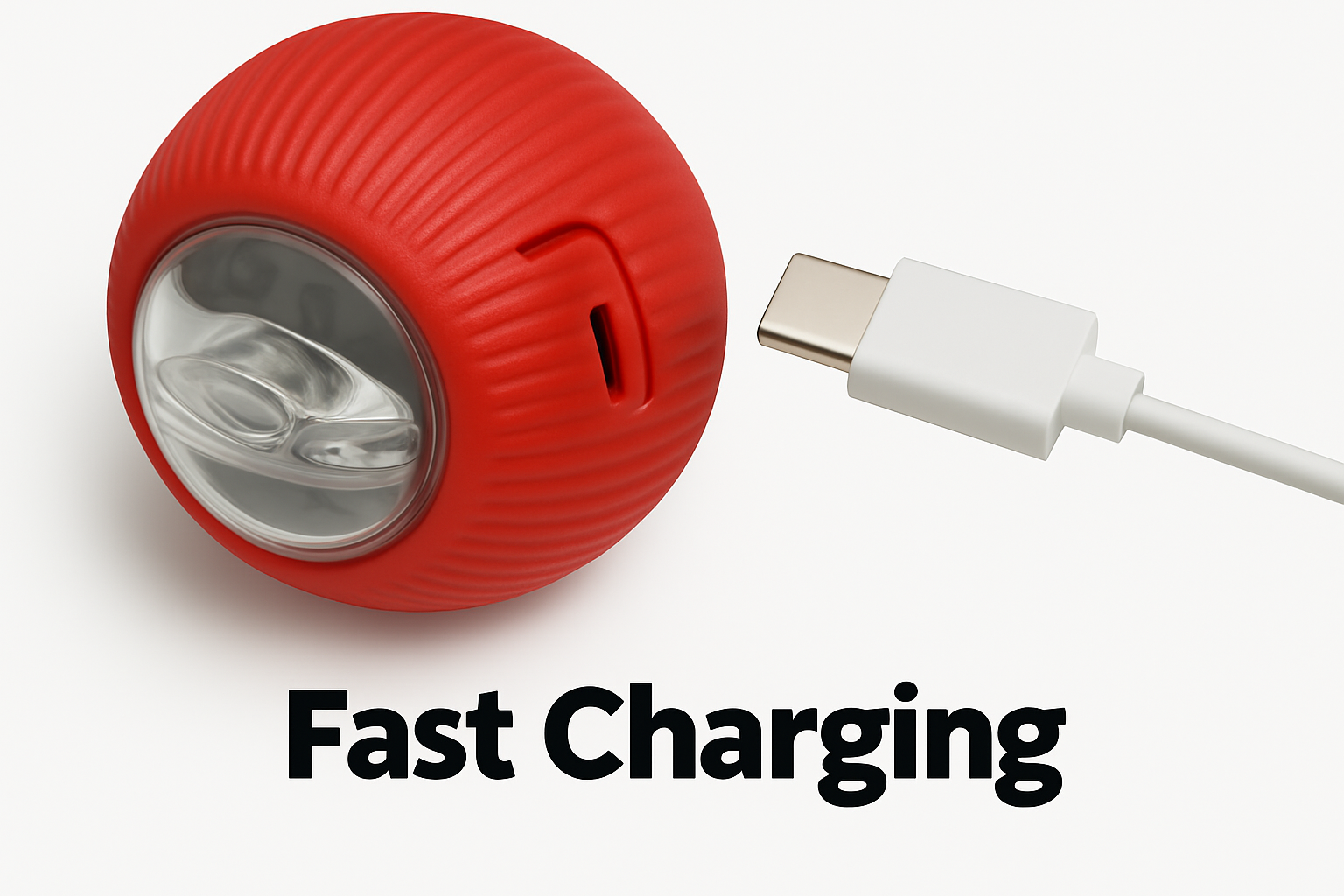 First charging image with red cover